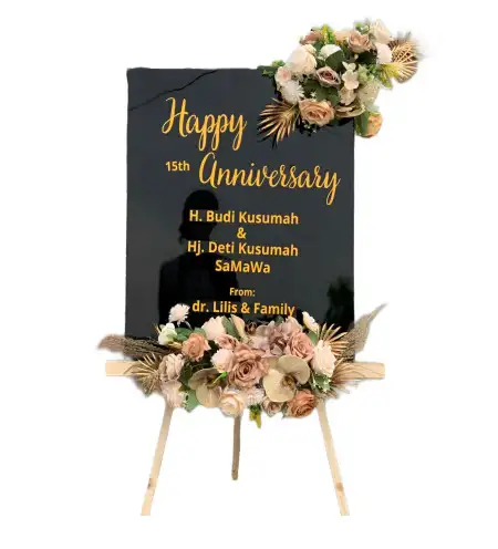 Papan Bunga Akrilik Bendiljati Kulon