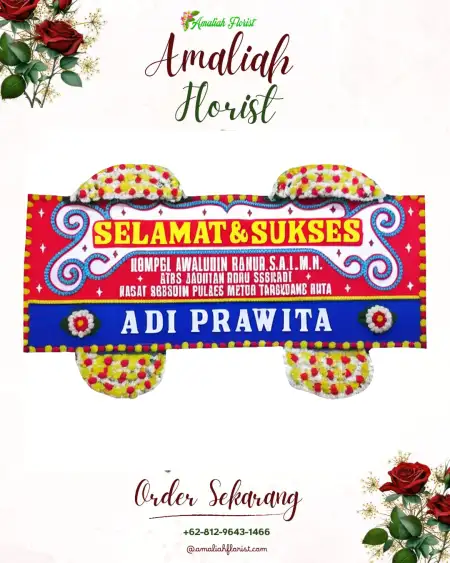 Papan Bunga Ucapan Selamat Bendiljati Kulon